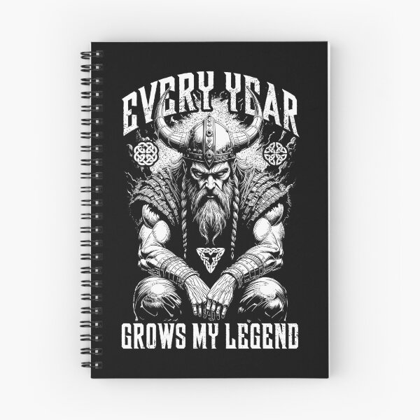 Item preview, Viking Birthday Every Year Grows Legend Old Age Norse Celtic designed and sold by GrandeDuc.