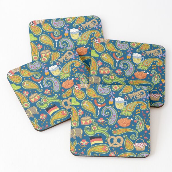 Item preview, Oktoberfest fun with beer, pretzels & Bavarian coziness designed and sold by colorofmagic.