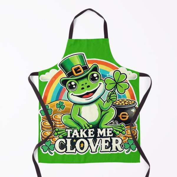 Item preview, St. Patrick's day frog designed and sold by Mama ink co..