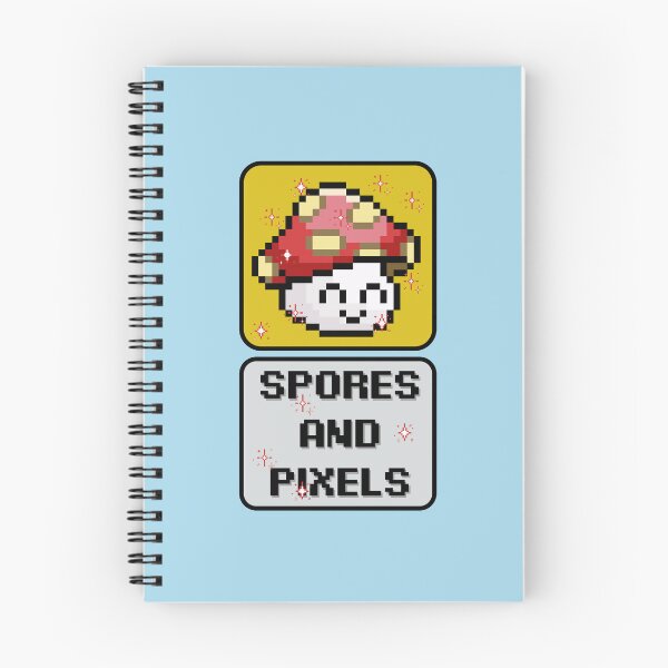 Item preview, Spores and Pixels designed and sold by Milena R..