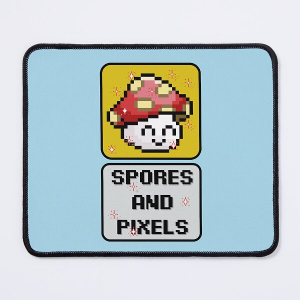Item preview, Spores and Pixels designed and sold by Milena R..