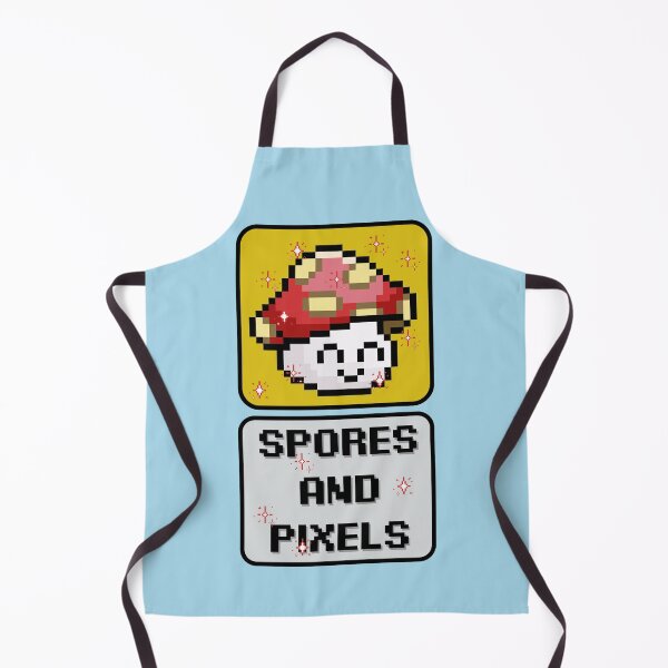 Item preview, Spores and Pixels designed and sold by Milena R..