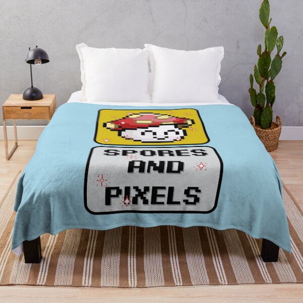 Item preview, Spores and Pixels designed and sold by Milena R..
