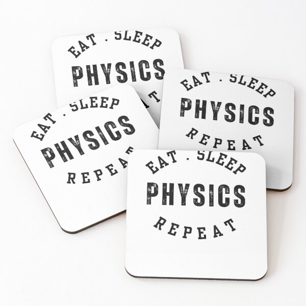 Item preview, Geeky Physics Gift  Eat Sleep PHYSICS designed and sold by StemMerch247.