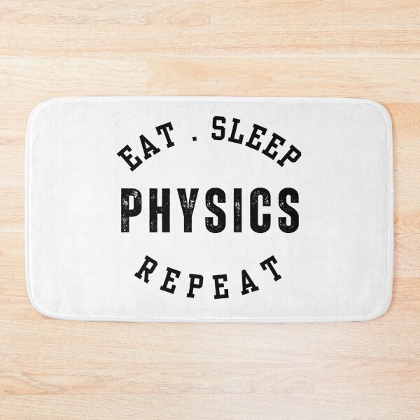 Item preview, Geeky Physics Gift  Eat Sleep PHYSICS designed and sold by StemMerch247.