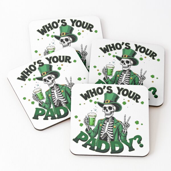 Item preview, Who's Your Paddy Skeleton designed and sold by ladykayg.