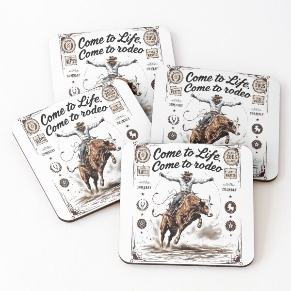 Item preview, Come to rodeo - Rodeo can do - Inspired by rodeo - Rodeo is my passion - Rodeo dreams - I'm only here for the rodeo - The spirit of rodeo - The rodeo look - I want my rodeo designed and sold by JansenGS.