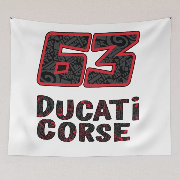 Item preview, Pecco Bagnaia - Ducati Corse 63 designed and sold by DesginsDone.