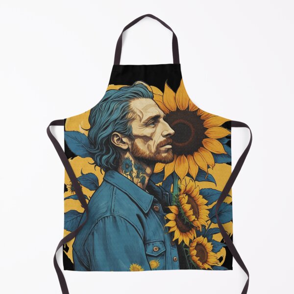 Item preview, Punk Van Gogh with Tatoo Design Illustration designed and sold by Erlin Rudho.