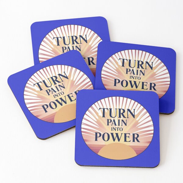 Item preview, Turn Pain Into Power designed and sold by Summer Sunshine.