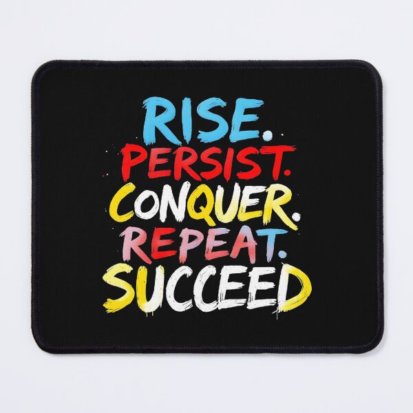 Item preview, Rise Persist Conquer designed and sold by HarmonyCreation.