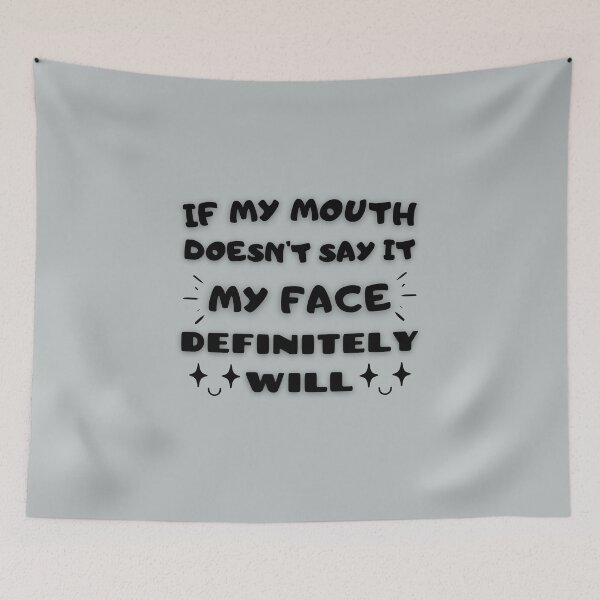 Item preview, Expressive Face Quote for Honest Souls designed and sold by Zakrytos ★★★★★.