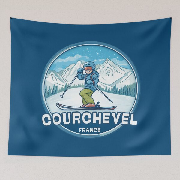 Item preview, Courchevel - Les 3 Vallées - France  designed and sold by GoodOldVintage.