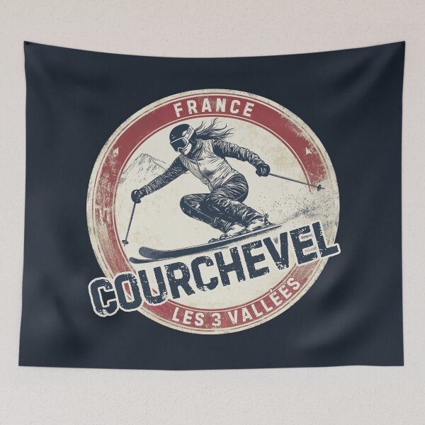 Item preview, Courchevel - Les 3 Vallées - France  designed and sold by GoodOldVintage.