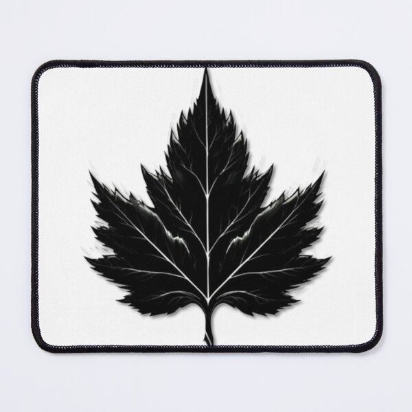 Item preview, Black Leaf Minimalist Design designed and sold by MaciejCraft.