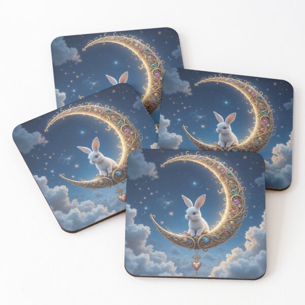 Item preview, Rabbit on the Moon designed and sold by RaF71PrO.