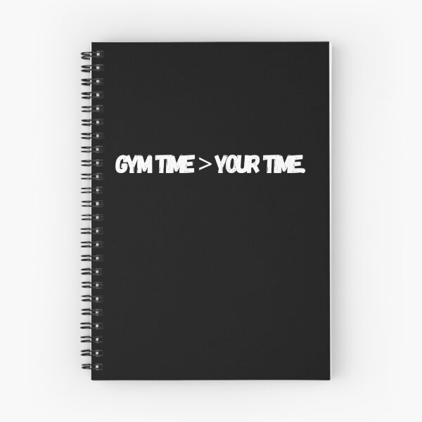 Item preview, Gym Time > Your Time – Savage Fitness Quote designed and sold by Savage.SelfHelp .