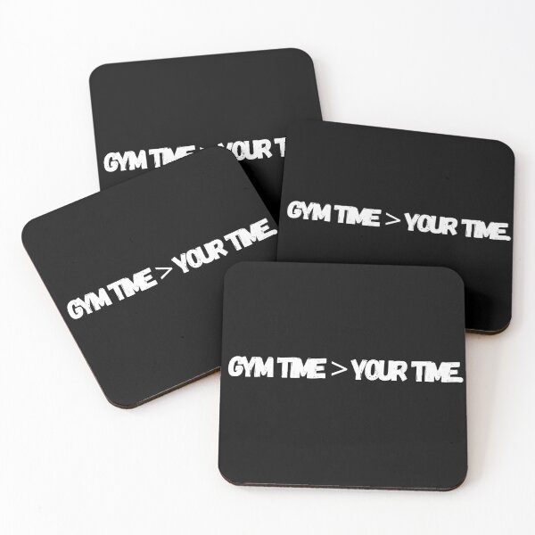 Item preview, Gym Time > Your Time – Savage Fitness Quote designed and sold by Savage.SelfHelp .