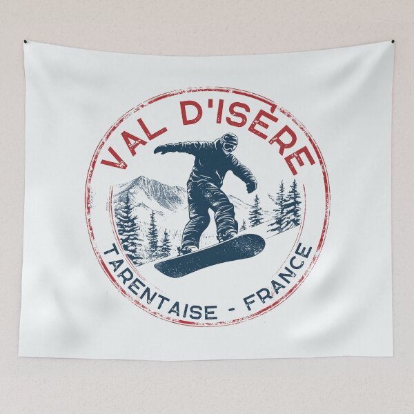 Item preview, Val-d'Isère - Tarentaise Valley - France  designed and sold by GoodOldVintage.