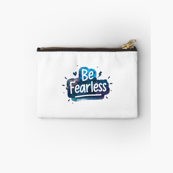 Item preview, Be Fearless - Cute Watercolor Motivational Quotes designed and sold by RiceArtShop.
