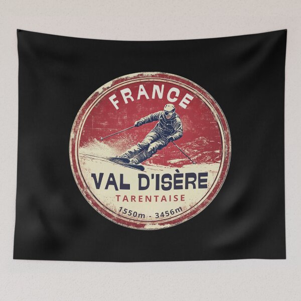 Item preview, Val-d'Isère - Tarentaise Valley - France  designed and sold by GoodOldVintage.