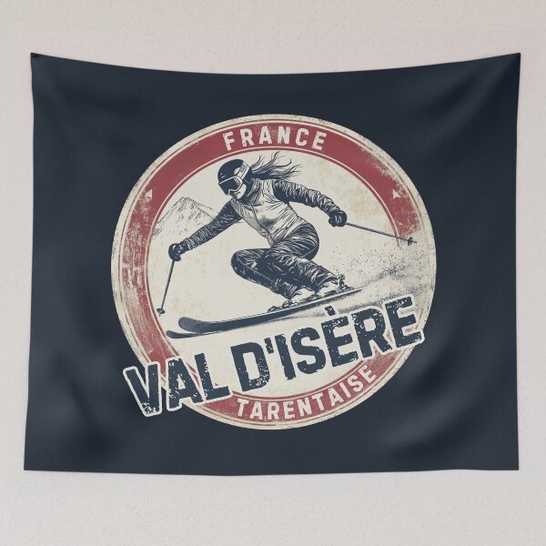 Item preview, Val-d'Isère - Tarentaise Valley - France  designed and sold by GoodOldVintage.