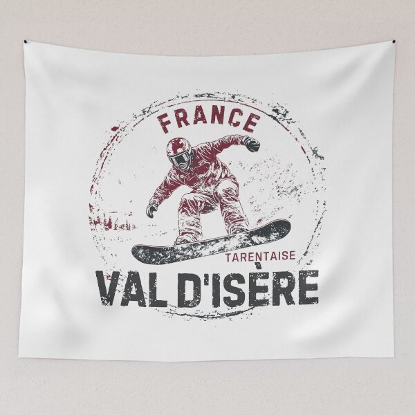 Item preview, Val-d'Isère - Tarentaise Valley - France  designed and sold by GoodOldVintage.