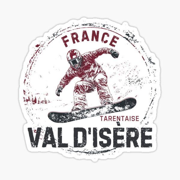 Item preview, Val-d'Isère - Tarentaise Valley - France  designed and sold by GoodOldVintage.
