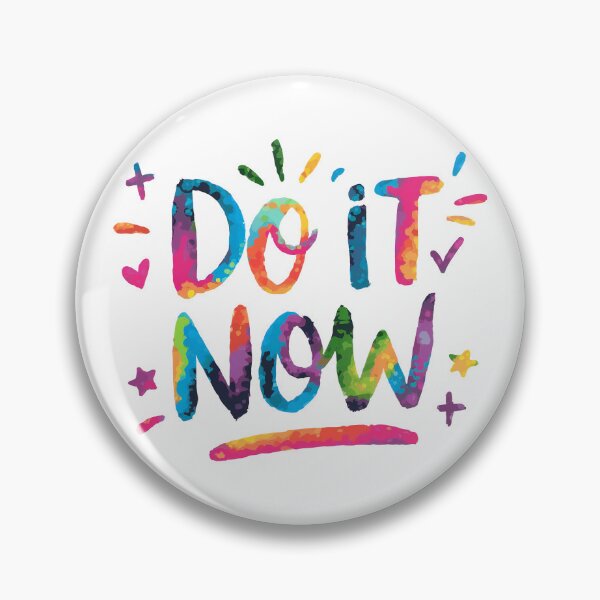 Item preview, Do It Now - Cute Watercolor Motivational Quotes designed and sold by RiceArtShop.