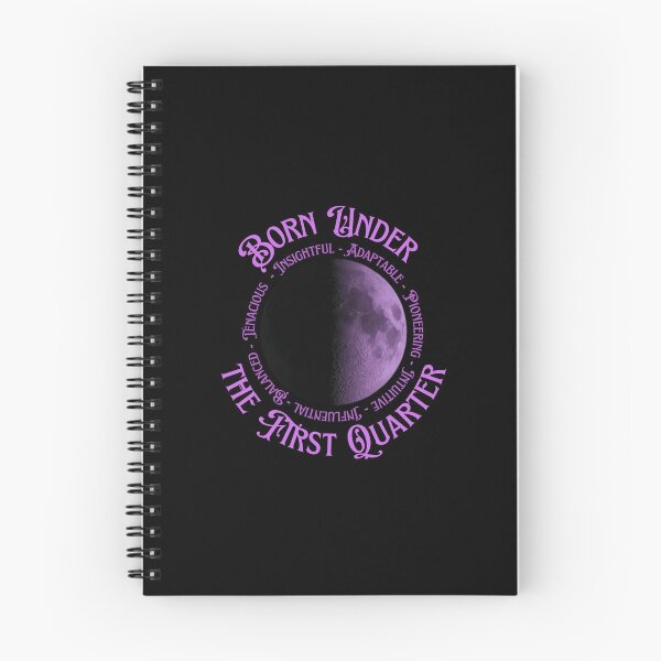 Item preview, Born Under The First Quarter Moon designed and sold by NeffeliesStuff.