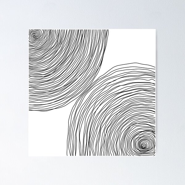 Item preview, Black and white lines designed and sold by TiffyChaa.