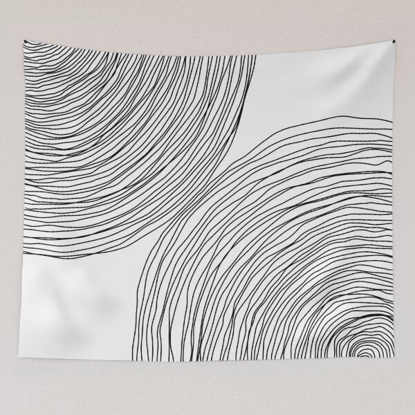 Item preview, Black and white lines designed and sold by TiffyChaa.