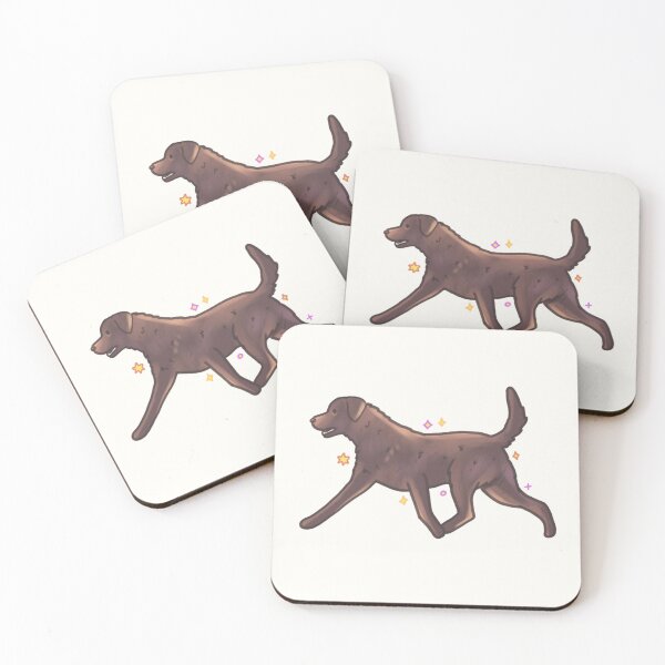 Item preview, Chesapeake Bay Retriever running  designed and sold by Mayarartsy.