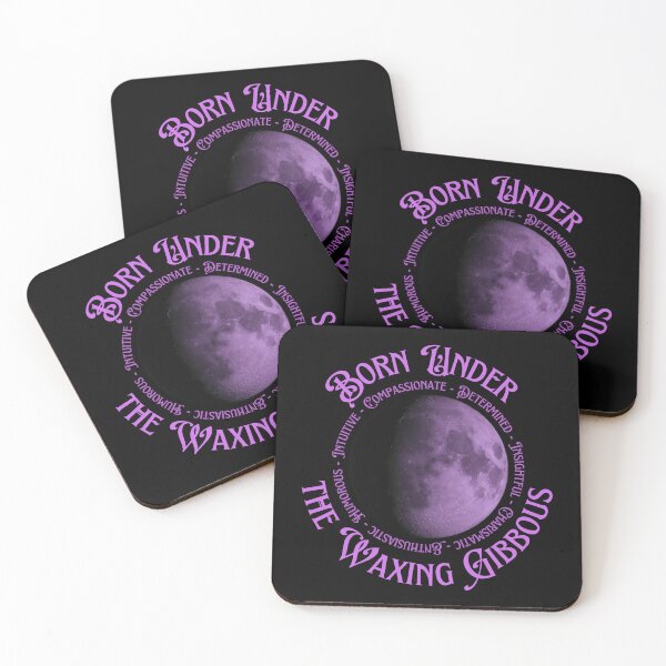 Item preview, Born Under The Waxing Gibbous Moon designed and sold by NeffeliesStuff.