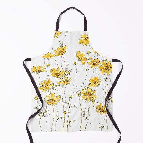 Item preview, Yellow Cosmos Flowers designed and sold by JRoseDesign.