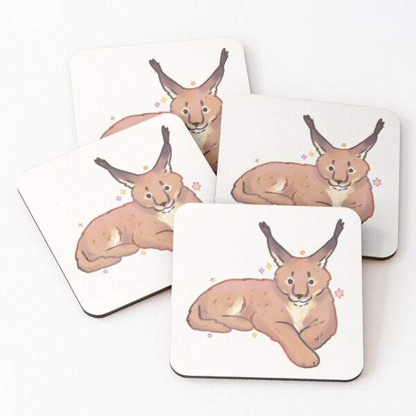 Item preview, Cute caracal designed and sold by Mayarartsy.
