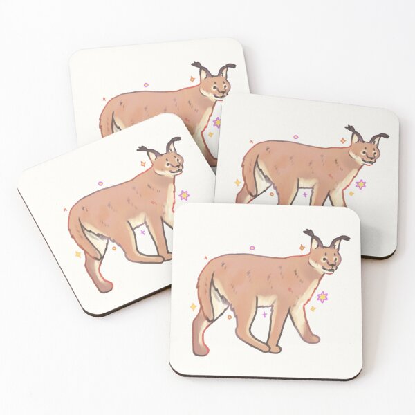 Item preview, caracal art designed and sold by Mayarartsy.