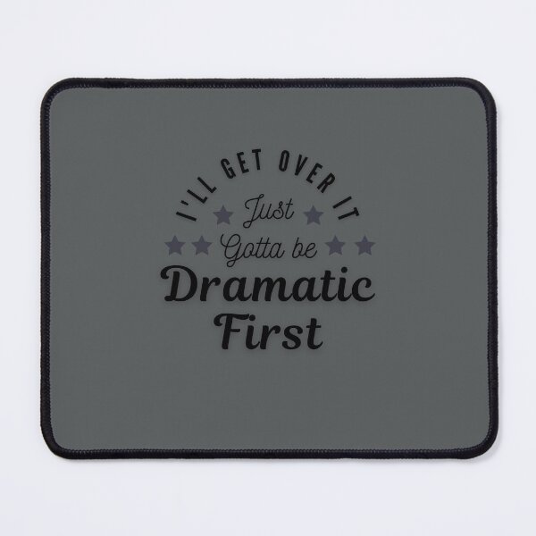 Item preview, Dramatic Star Quote for Overthinkers & Rebels designed and sold by Zakrytos ★★★★★.