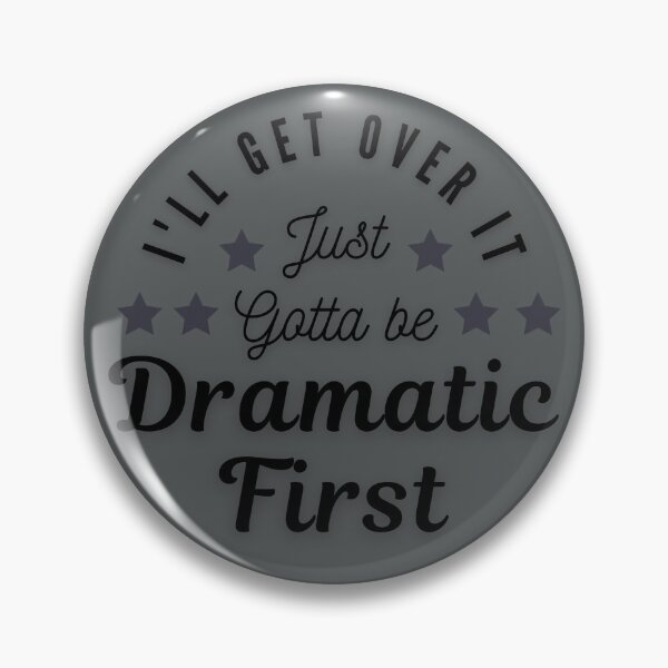 Item preview, Dramatic Star Quote for Overthinkers & Rebels designed and sold by Zakrytos ★★★★★.