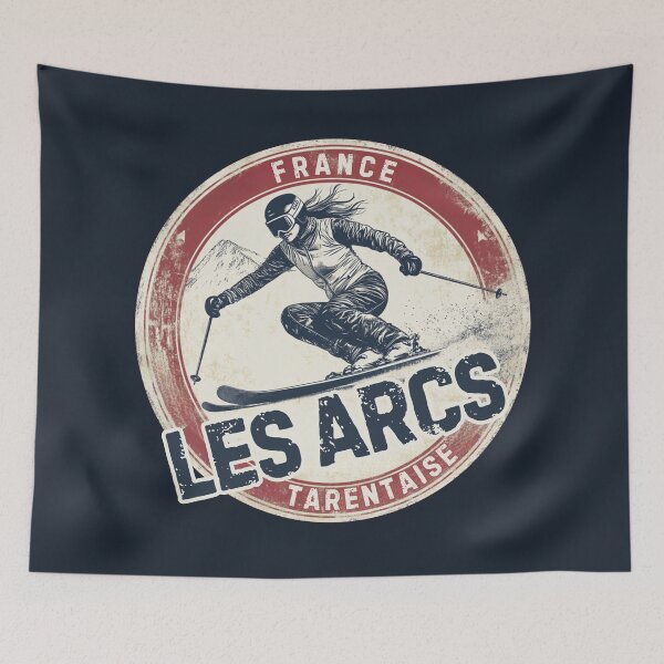 Item preview, Les Arcs - Tarentaise - France  designed and sold by GoodOldVintage.