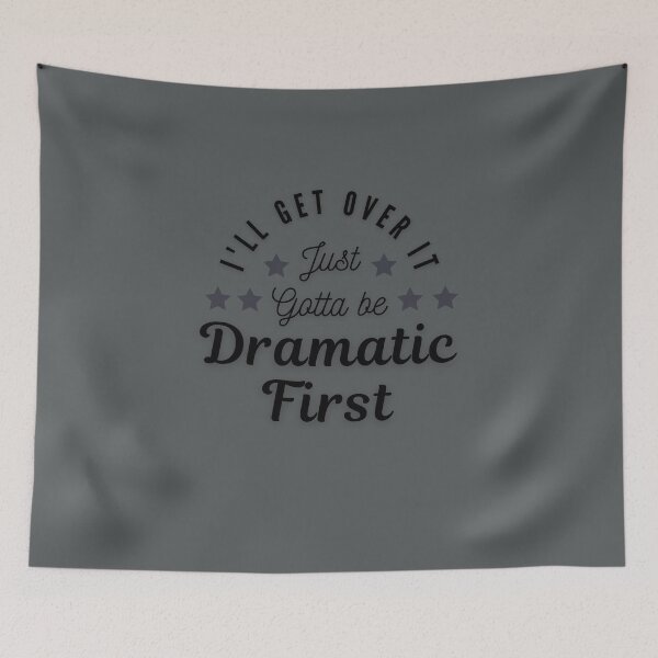 Item preview, Dramatic Star Quote for Overthinkers & Rebels designed and sold by Zakrytos ★★★★★.