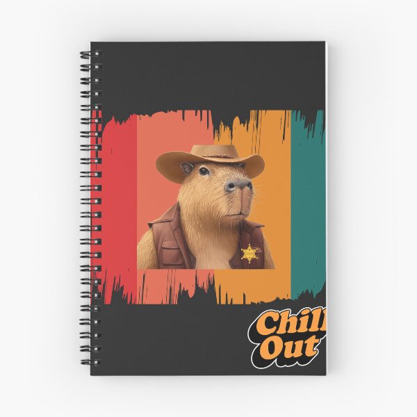 Item preview, Capybara in Big Hat, Bigger Chill :Retro designed and sold by damik1984.