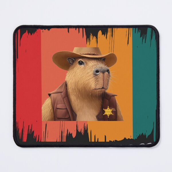 Item preview, Capybara in Big Hat, Bigger Chill :Retro designed and sold by damik1984.