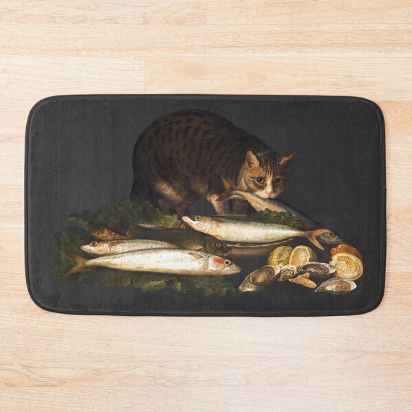Item preview, Renaissance Cat Stealing Fish designed and sold by elinaarbidane.