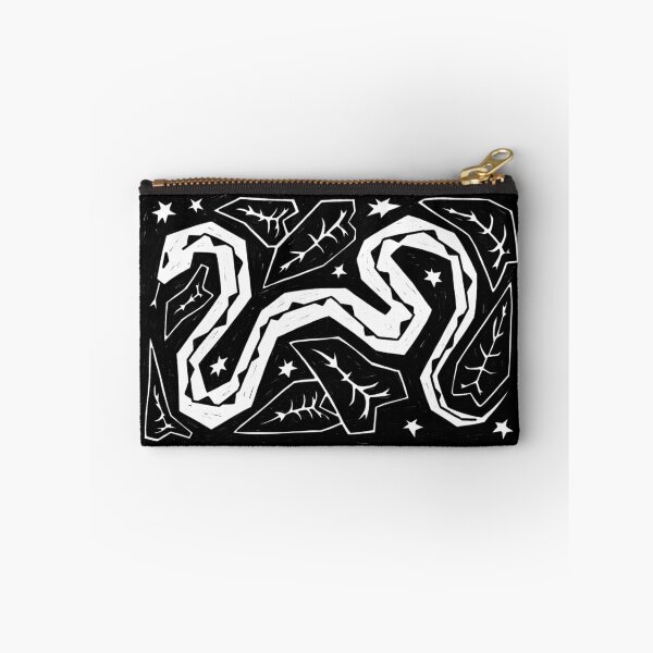Item preview, Snake With Alocasia Linoprint designed and sold by annexart.