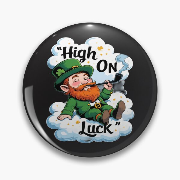 Item preview, High on Luck: Dreamy Leprechaun Tee Art designed and sold by Wonder Pixel Studio.