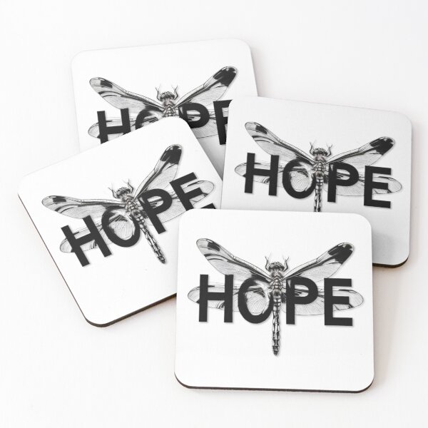 Item preview, Hope – Elegant Dragonfly Design designed and sold by MaciejCraft.