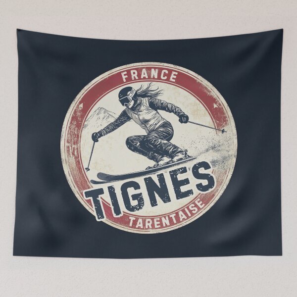 Item preview, Tignes - Tarentaise Valley - France  designed and sold by GoodOldVintage.