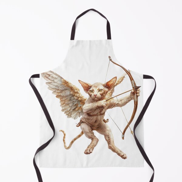 Item preview, Fantasy feline warriors with bows and arrows designed and sold by Anastasiia Yurevych.
