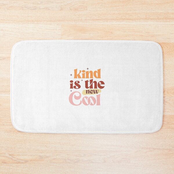 Item preview, Kind Is The New Cool Positive Message Typography Art designed and sold by Art-shia.
